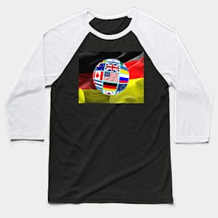 GERMAN SOCCER FANS Baseball T-Shirt